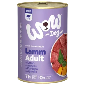 Wow Dog Dose Adult Lamm 400g