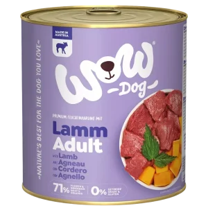 Wow Dog Dose Adult Lamm 800g