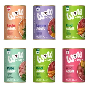 Wow Dog Dose Adult Multipack 6x400g