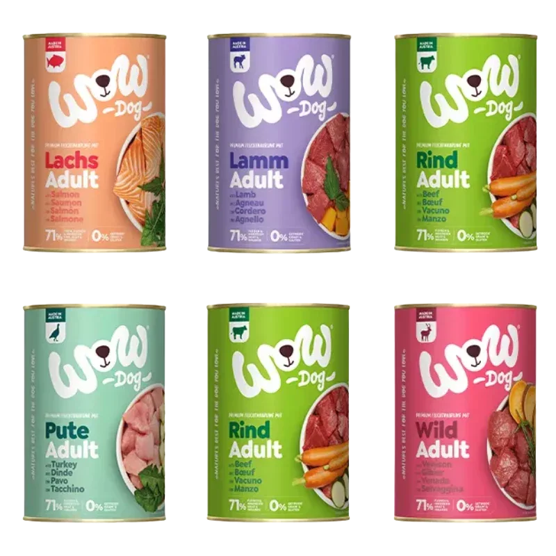 Wow Dog Dose Adult Multipack 6x400g
