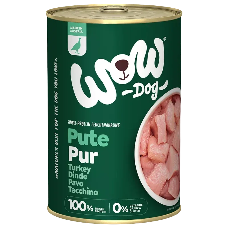 Wow Dog Dose Adult Pur Pute 400g