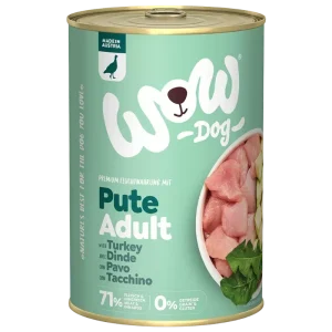 Wow Dog Dose Adult Pute 400g