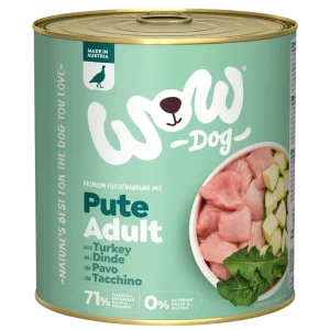 Wow Dog Dose Adult Pute 800g