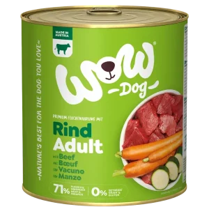 Wow Dog Dose Adult Rind 800g