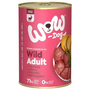 Wow Dog Dose Adult Wild 400g