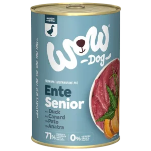 Wow Dog Dose Senior Ente 400g