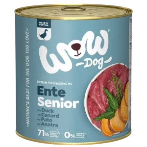 Wow Dog Dose Senior Ente 800g
