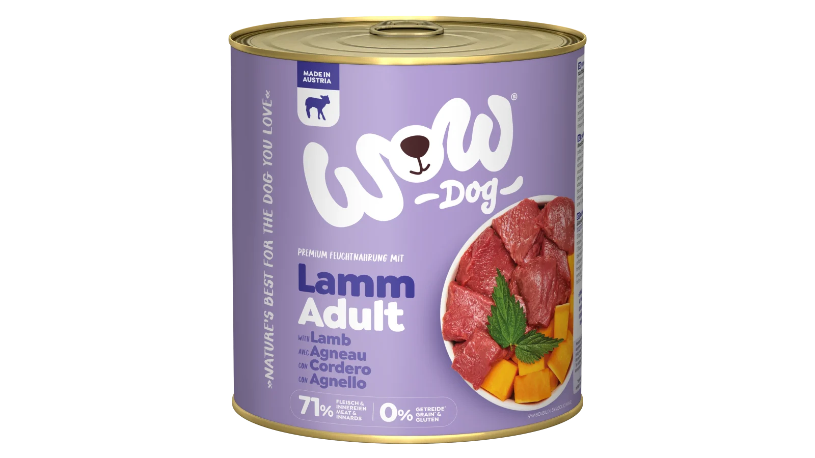 WOW DOG Lamm mit Kürbis und Brennnessel - Image 2