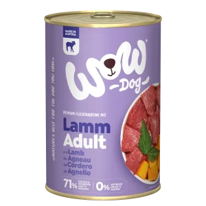 WOW DOG Lamm mit Kürbis und Brennnessel