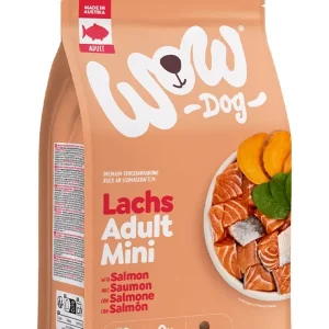 WOW Dog Minis Adult mit Lachs 1kg | DAS FUTTERHAUS