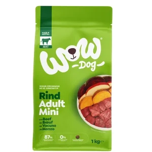 WOW Dog Minis Adult mit Rind 1kg | DAS FUTTERHAUS