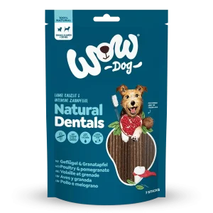 WOW DOG Natural Dentals Geflügel SMALL/MIDI