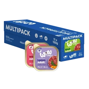 Wow Dog Schale Adult Multipack 11x150g