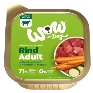 Wow Dog Schale Adult Rind 150g
