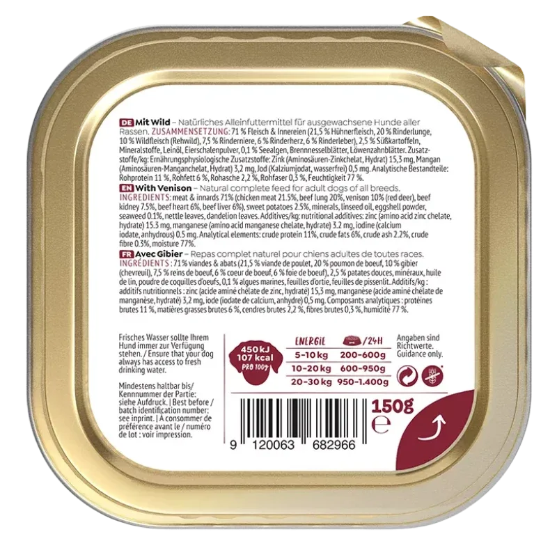 Wow Dog Schale Adult Wild 150g - Image 2