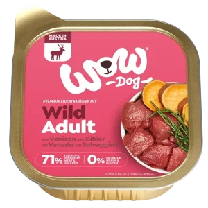Wow Dog Schale Adult Wild 150g