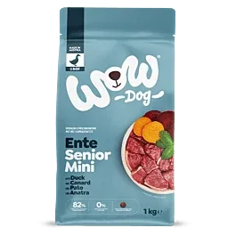 WOW DOG Senior Ente mit Minze Minis