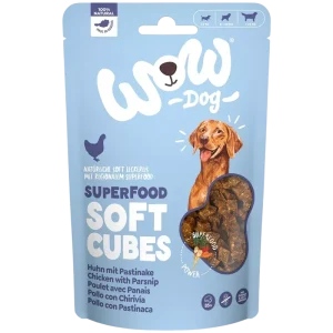 Wow Dog Superfood Soft Cubes Huhn 150 g