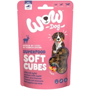 Wow Dog Superfood Soft Cubes Wild 150 g