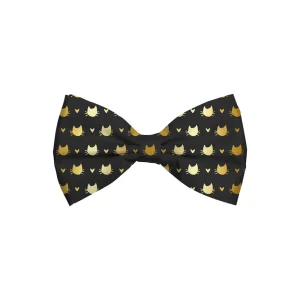 Xmas Bow Tie Black