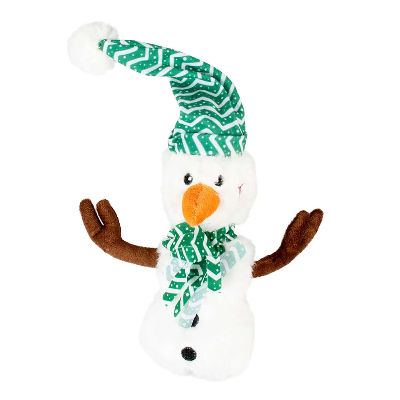 Xmas Weihnacht Plüsch Schneemann Leo