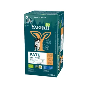 Yarrah Multipack Bio Paté für Katzen