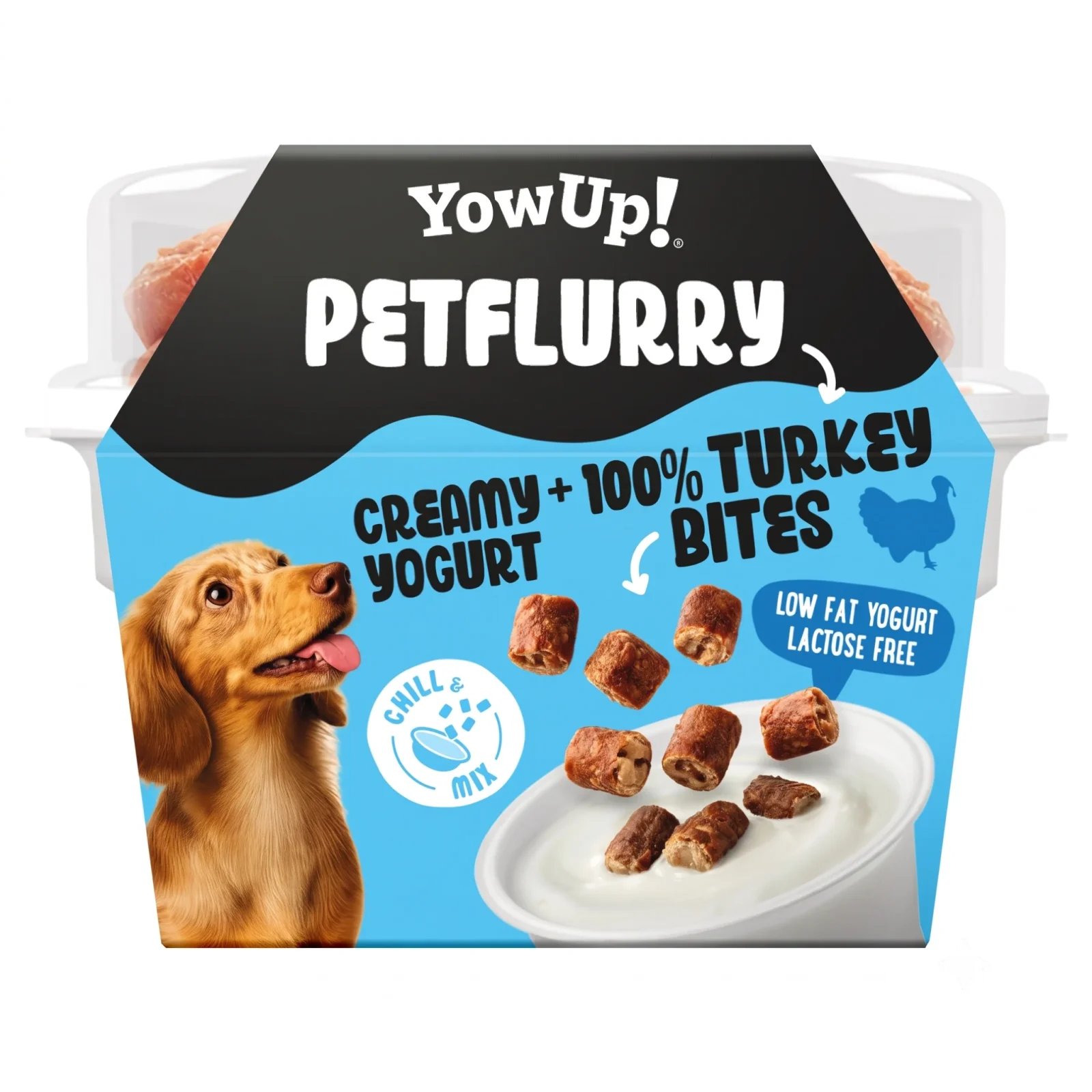 YowUp! PetFlurry Joghurt Snack für Hunde Ente & Pute - Image 2