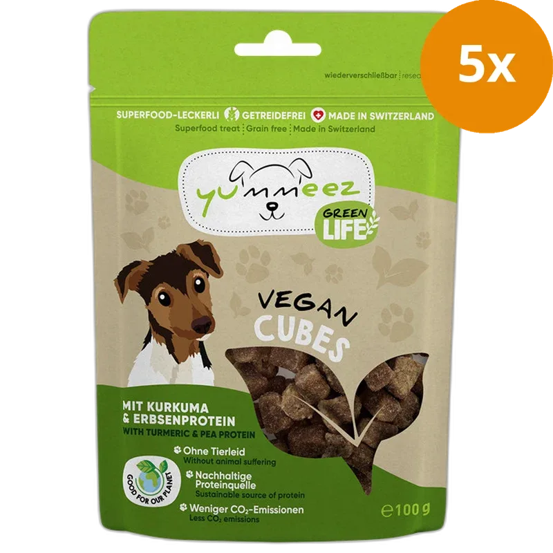 yummeez Green Life Vegan Cubes 100 g - Image 2