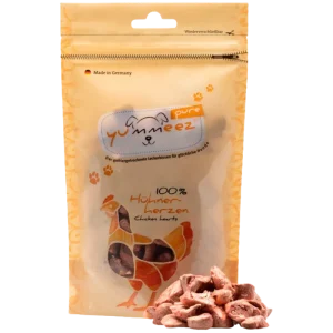 yummeez PURE CHICKEN HEARTS Hühnerherzen 35 g
