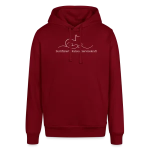 "Zertifizierte Katzen Servicekraft" | Unisex Bio Hoodie