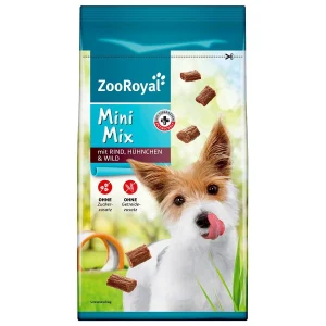 ZooRoyal Mini Mix mit Rind, Geflügel & Wild - 7x60g