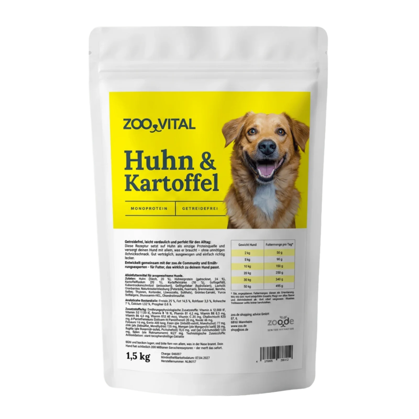zooVital Huhn & Kartoffel